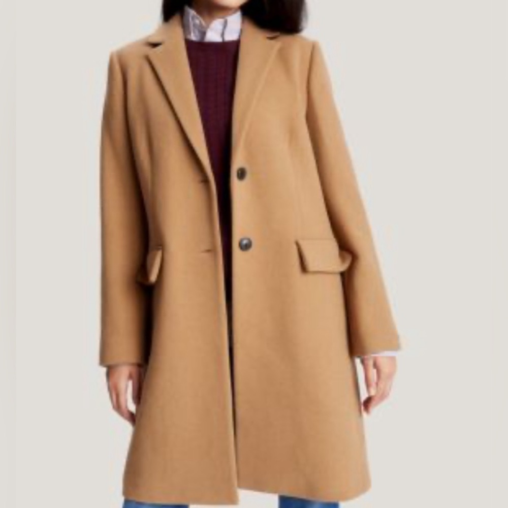 NWT Tommy Hilfiger Classic Wool Coat